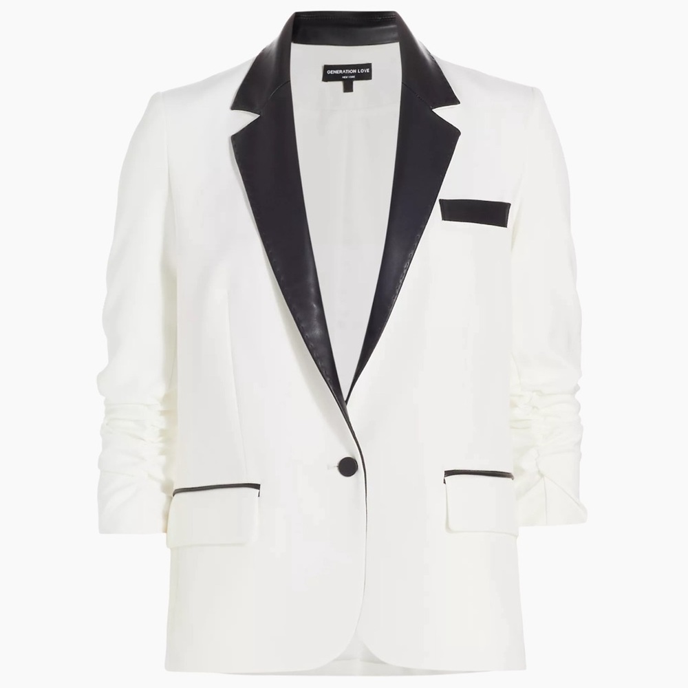 Generation Love Lexi Two-Tone Single-Button Blazer